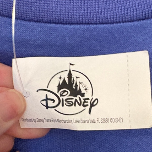 Disney Her Universe Purple and Blue Disneyland Castle Scene Sweatshirt - Picture 4 of 16